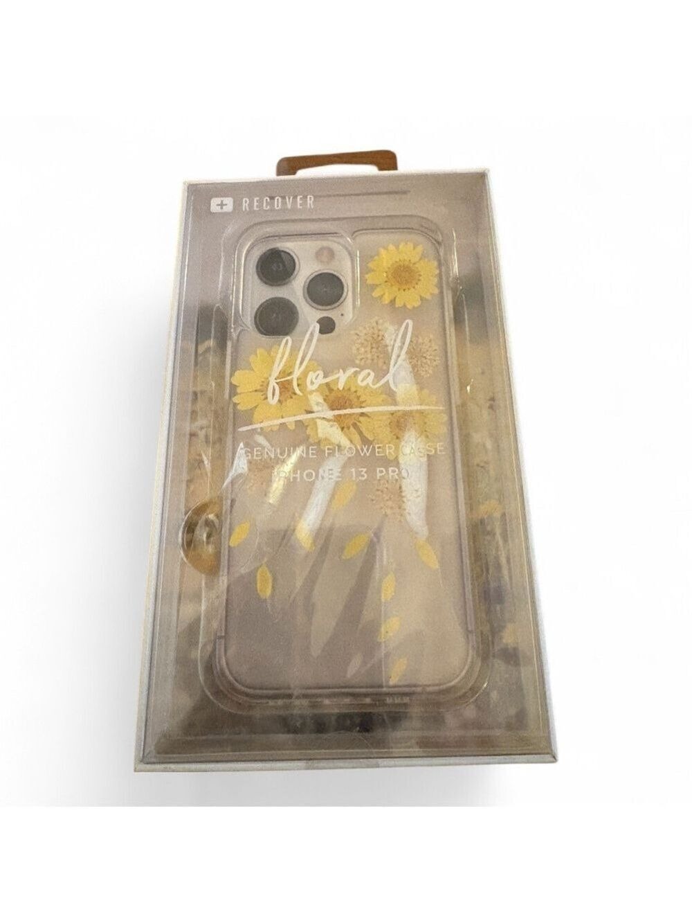 Recover Floral Genuine Flower iPhone 13 Pro Case NIB